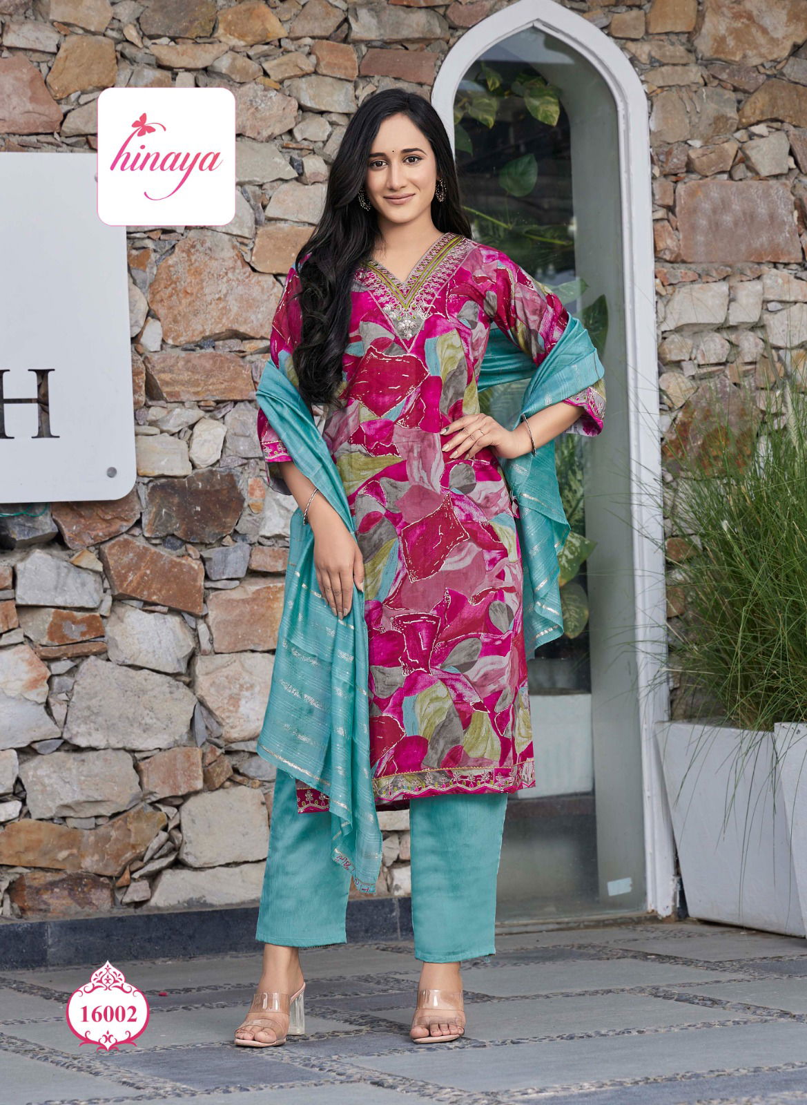 Resham 16 By Hinaya Modal Printed Kurti With Bottom Dupatta Wholesale Price In Surat